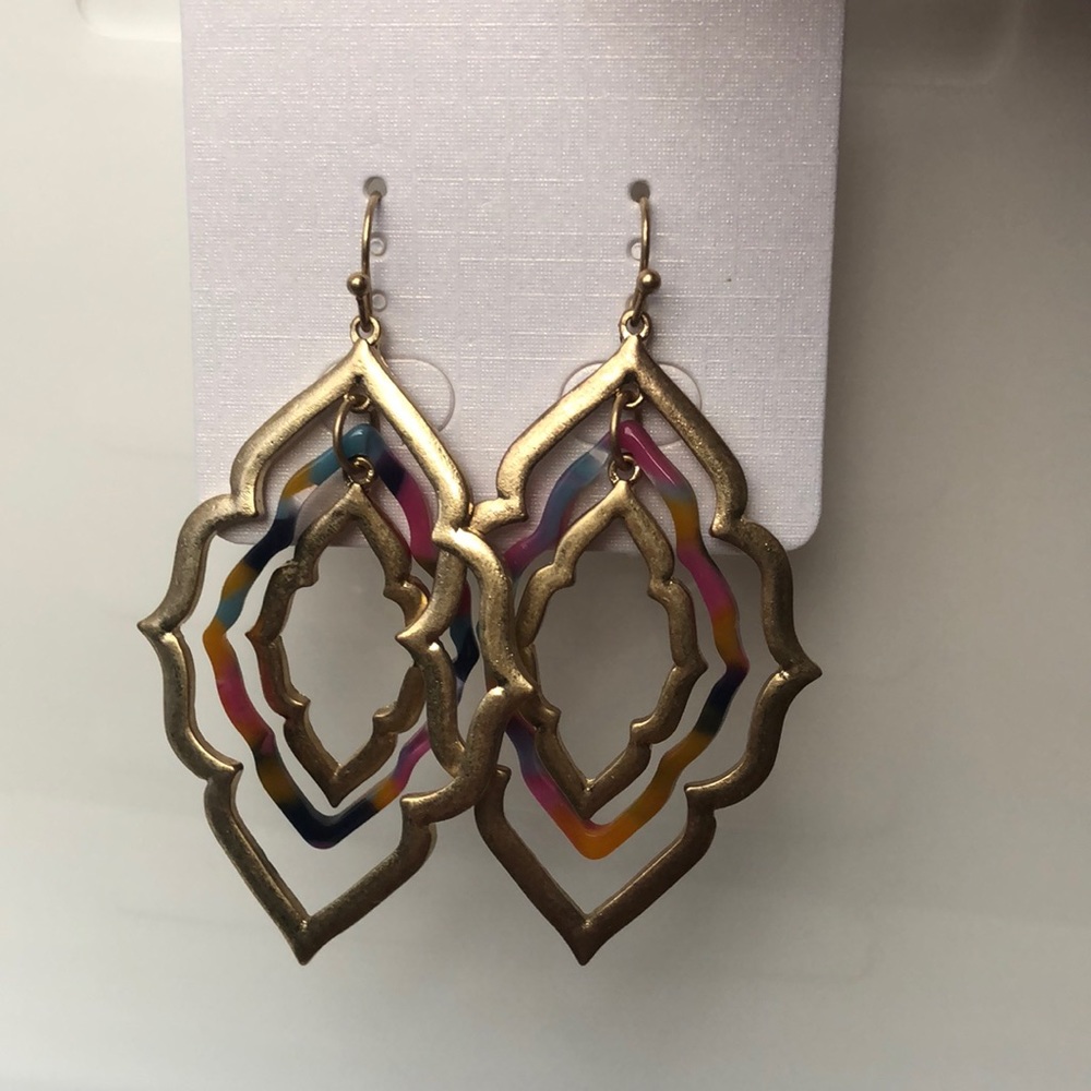 Multicolor earrings